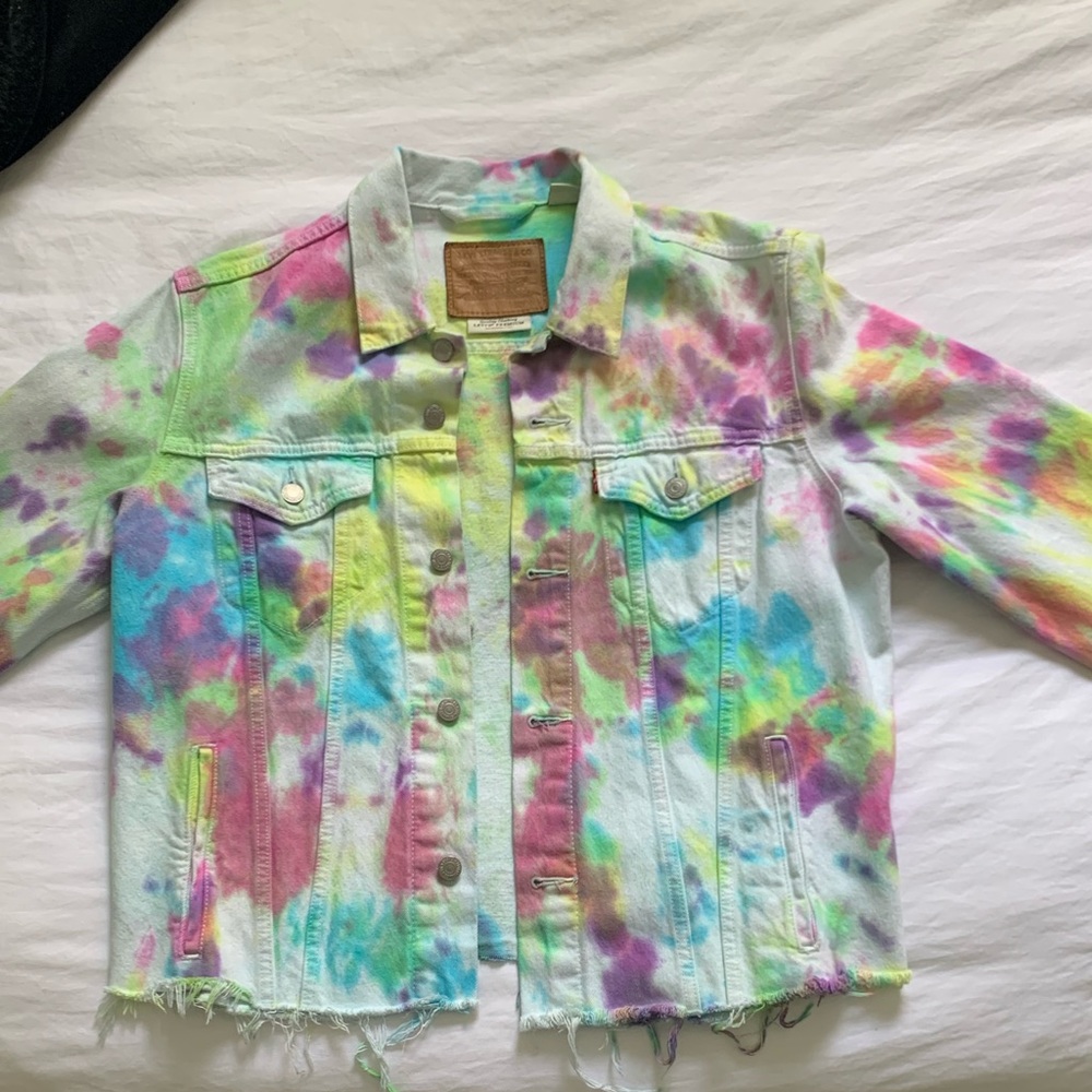 Tie-Dye Levi’s Denim Jacket